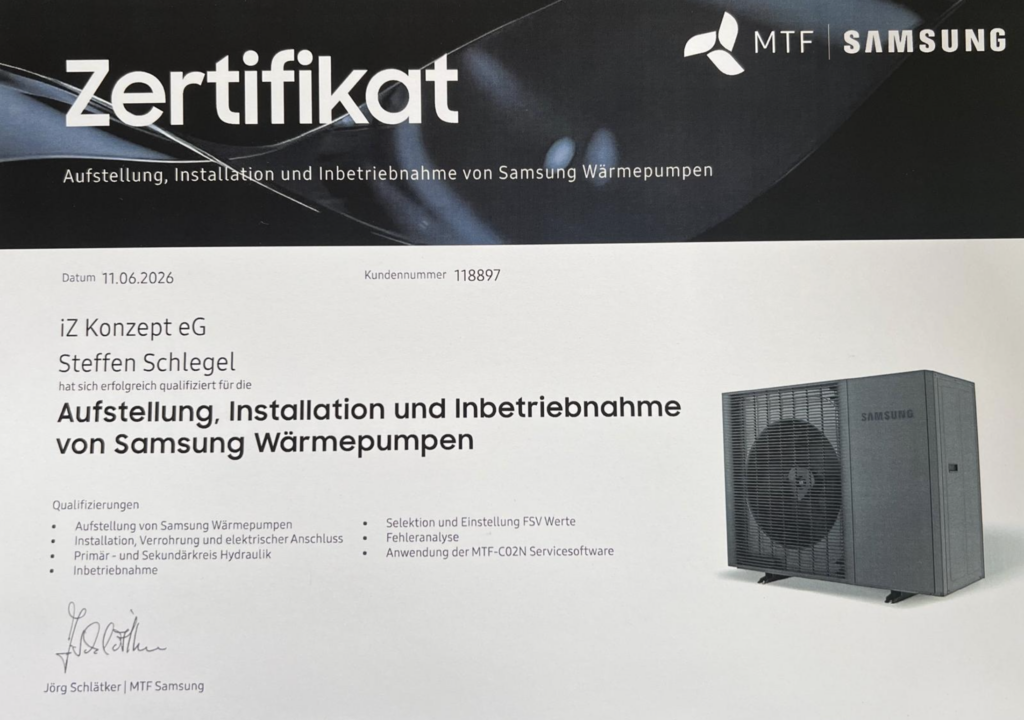 Planung, Aufstellung, Wartung & Service für Wärmepumpen